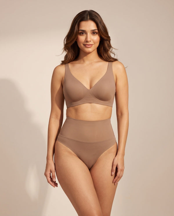 Tuck-N-Lift High-Waist Shaping Thong