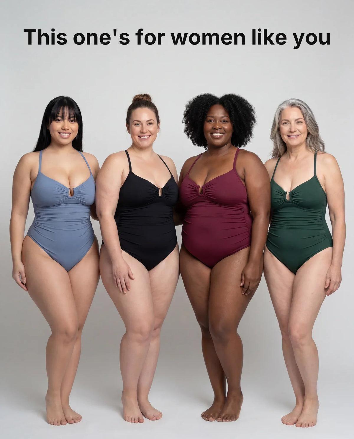 NELMORA™ U-Ring Shaping Swimsuit