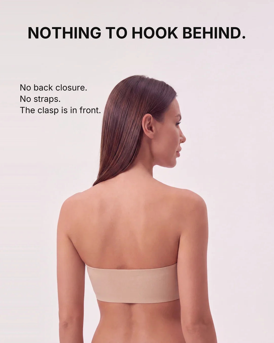 Strapless Front Closure Bra
